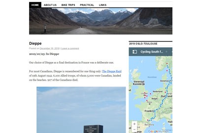 Travels and adventures of a retired couple – primarily by bike.