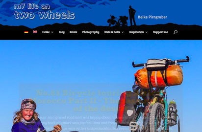 She's a former TV camerawoman who set off in 2013 to explore the world.