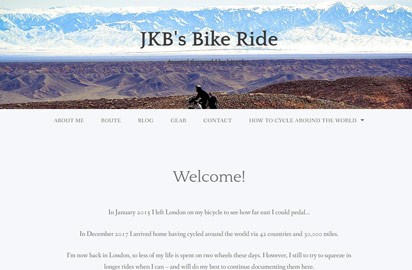 An enjoyable account of the author's trip around the world.
