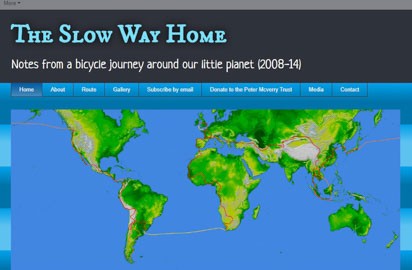 Notes from a bicycle journey around our little planet (2008-14.)