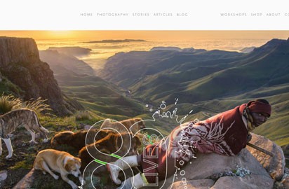 His photography is stunning, and his website is a must-see.