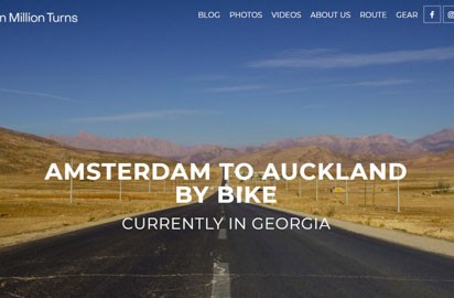 Two Dutchies travel from their hometown Amsterdam, the Netherlands, to Auckland, New Zealand by bike.