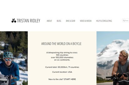 He's an expedition bikepacker, writer, photographer, and filmmaker on a mission to cycle 100,000 kilometers around the world. That might sound presumptuous—but with Tristan, it’s not.
