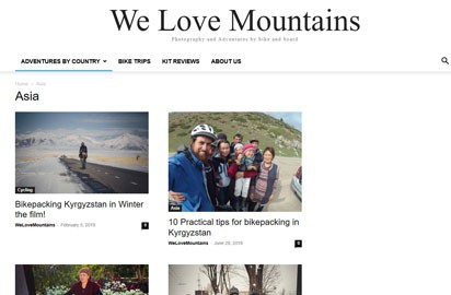 The title<em> “We Love Mountains”</em> says it all: stories of bikepacking adventures in the Himalayas, Pamirs, and Europe. Ed is also the author of the book <em>Gravel Rides Scotland.</em>