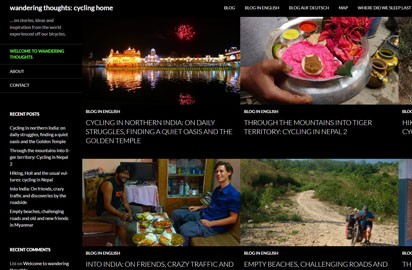 Their blog entries truly capture what it’s like to cycle through each country they’ve visited.