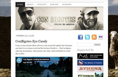 Whoever thinks cycling travelogues are a bit boring hasn’t read the Conbigote's blog.