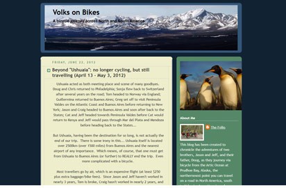 Two brothers and their dad travel from Alaska to Argentina.