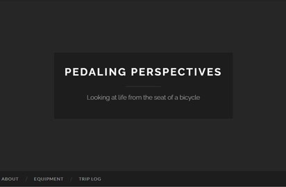 Cycling the length of the Americas.