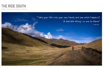 For Paul, his blog serves as a record of his thoughts, ramblings and photography during the trip.