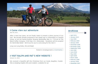 An older couple decide to skip the RV and instead cycle from Alaska to Argentina.