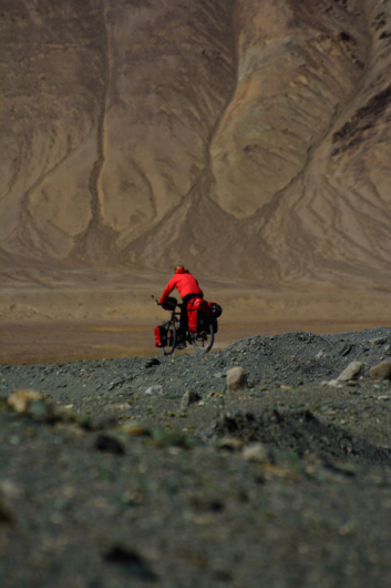 Pedaling the pamirs.