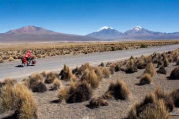 Cycling the Bolivian altiplano.