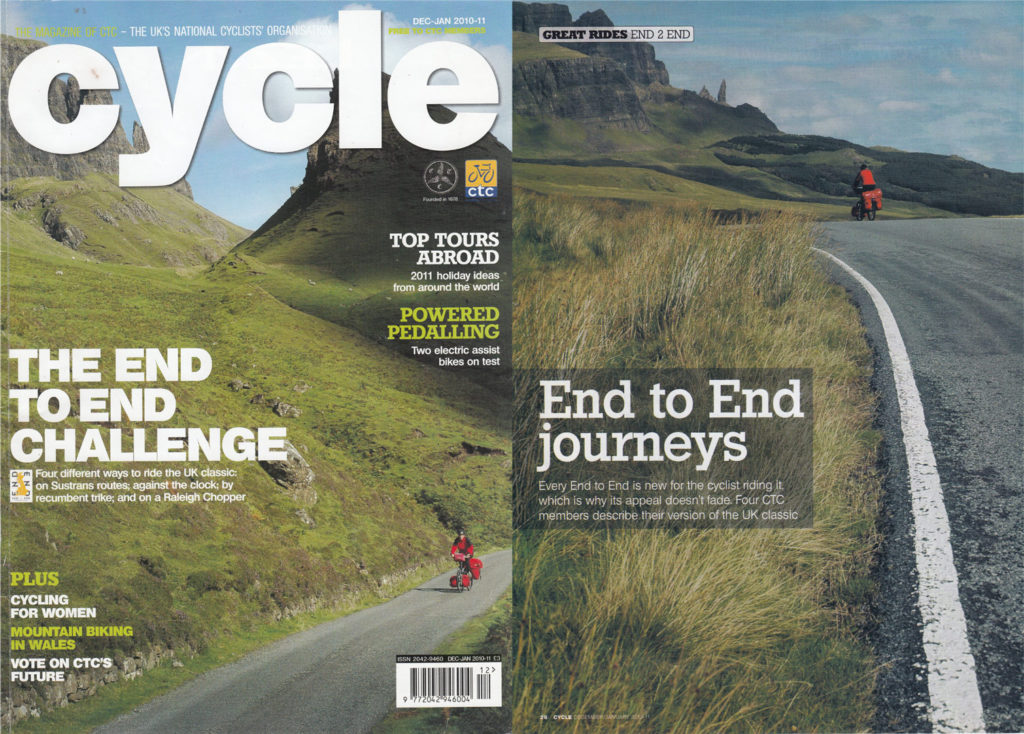 Publications tear sheets - Impressions from Bicycle Travels